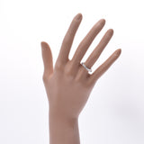 FRED Fowler伴娘带戒指半桶钻石#50 9.5中性Pt950铂金戒指a排名二手银戒指