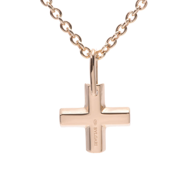 Bvlgari Cross Necklace Unisex K18 YG Necklace