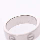 CARTIER Cartier Ravuring #51 11 Ladies K18WG Ring: A-Rank used silver