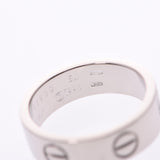 CARTIER Cartier Ravuring #51 11 Ladies K18WG Ring: A-Rank used silver