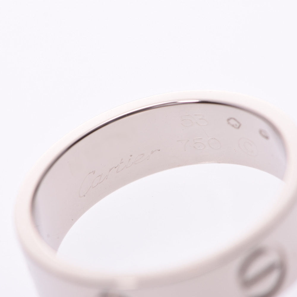 CARTIER カルティエ ラブリング #53 12.5号 ユニセックス K18WG リング 