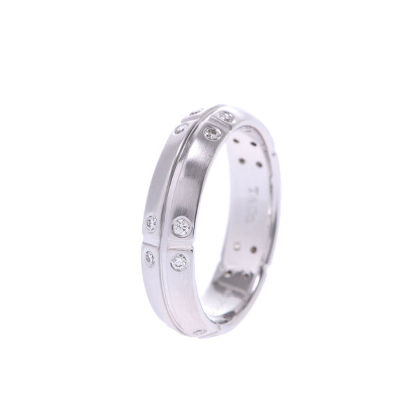TIFFANY&Co. Tiffany Strymerika No. 12 Ladies K18WG/Diamond Ring/Ring A Rank Used Ginzo