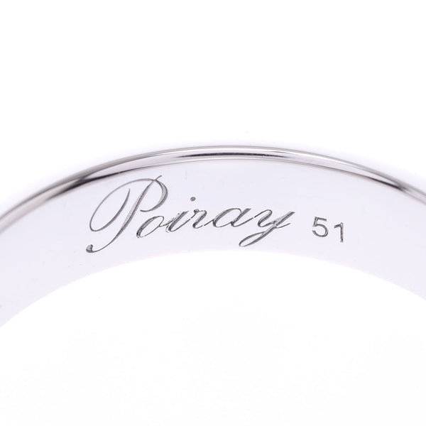 Poiray Poire3p钻石#51女士K18WG戒指戒指a级使用的银饰品