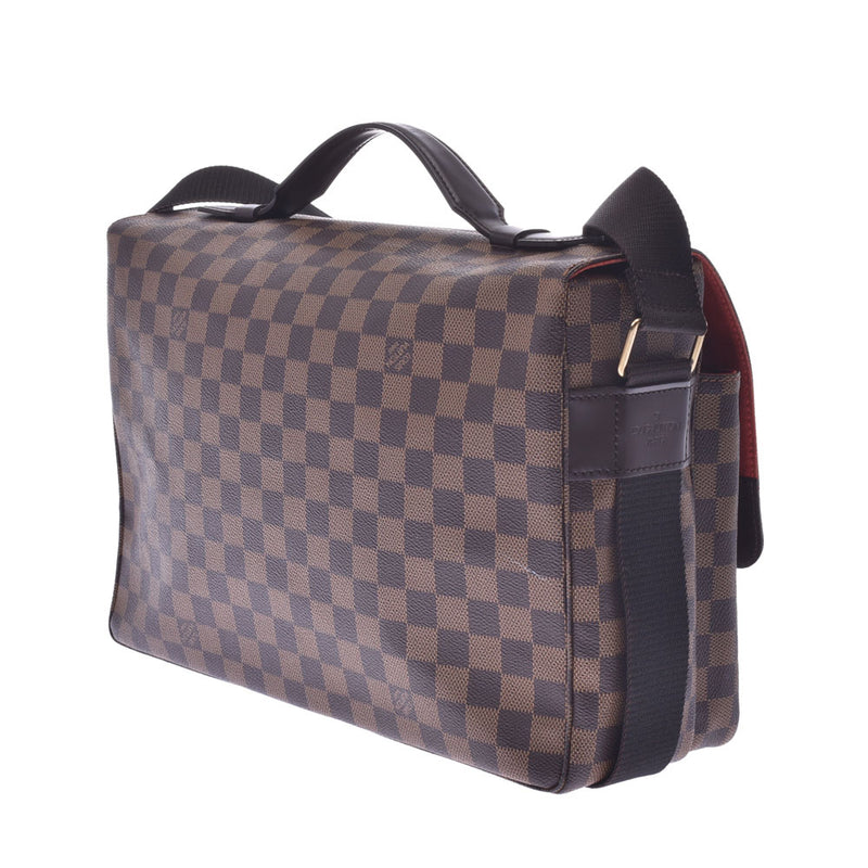 LOUIS VUITTON Louis Vuitton Damier Broadway Brown N42270 Unisex Shoulder Bag AB Rank Used Ginzo