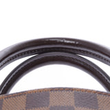 LOUIS VUITTON Louis Vuitton Damier Sachs PRA new brown N41225 unisex tote bag a-ranked second-hand silver