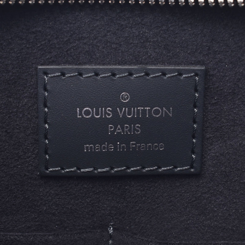 LOUIS VUITTON Louis Vuitton damieco Baltic hippie 2Way bag navy / black N42223 men's tote a-rank silver