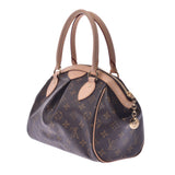 LOUIS VUITTON Louis Vuitton monogram Tivoli PM brown M40143 Lady's handbag A rank used silver storehouse