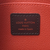 LOUIS VUITTON Louis Vuitton damiepochet cosmetic Brown N47516 women's pouch a-rank used silver