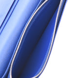 LOUIS VUITTON Louis Vuitton Taiga Portofeuil Blazer Blue M30559 Men's Long Wallet A Rank Used Ginzo