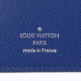 LOUIS VUITTON Louis Vuitton Taiga Portofeuil Blazer Blue M30559 Men's Long Wallet A Rank Used Ginzo