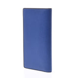 LOUIS VUITTON Louis Vuitton Taiga Portofeuil Blazer Blue M30559 Men's Long Wallet A Rank Used Ginzo