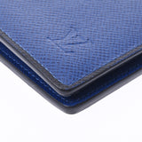 LOUIS VUITTON Louis Vuitton Taiga Portofeuil Blazer Blue M30559 Men's Long Wallet A Rank Used Ginzo