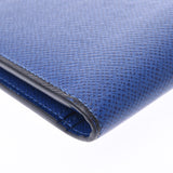 LOUIS VUITTON Louis Vuitton Taiga Portofeuil Blazer Blue M30559 Men's Long Wallet A Rank Used Ginzo