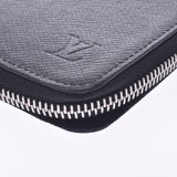 LOUIS VUITTON ルイヴィトンタイガジッピーウォレットヴェルティカルアルドワーズ (black) M30503 men long wallet AB rank used silver storehouse