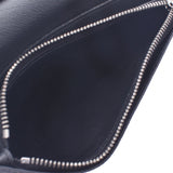 LOUIS VUITTON Louis Vuitton Portugal foie gras bras aldewards (black) M32572 men's long wallet AB rank second-hand silver