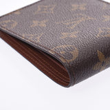 LOUIS VUITTON ルイヴィトン モノグラム ポルトフォイユ ミュルティプル ブラウン M60895 メンズ 札入れ Aランク 中古 銀蔵