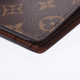 LOUIS VUITTON ルイヴィトン モノグラム ポルトフォイユ ミュルティプル ブラウン M60895 メンズ 札入れ Aランク 中古 銀蔵