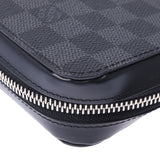 LOUIS VUITTON Louis Vuitton Damier Graphite Zippy XL Black/Gray N41503 Men's Long Wallet A Rank Used Ginzo