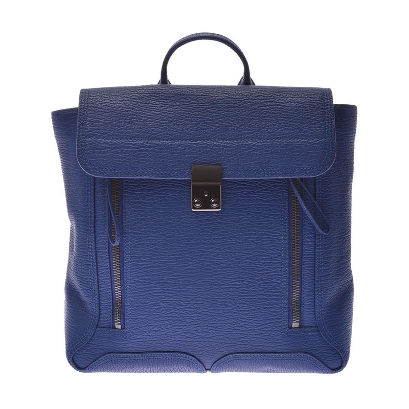 3.1 Phillip Lim 3.1 Phillip Lim Satchel Blue Ladies Calf Backpack Day Pack A Rank Used Ginzo