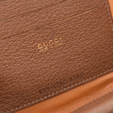 GUCCI Gucci Bamboo 2WAY Mini Bag Brown Ladies Suede/Leather Handbag AB Rank Used Ginzo