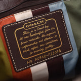 COACH coach tote bag signature beige F11098 unisex canvas tote bag B rank used silver