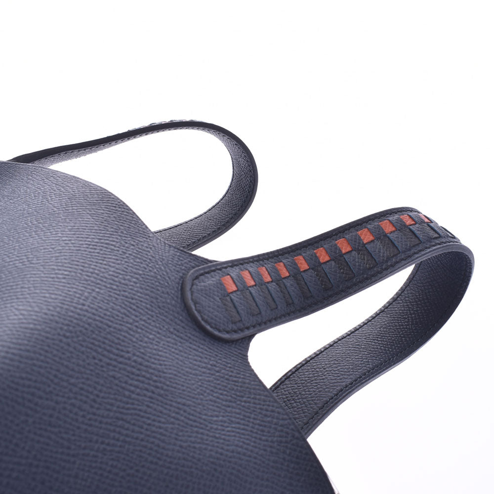 HERMES エルメス ピコタンロックPM トレサージュ ブルーアンクル シルバー金具 C刻印(2018年頃) レディース ヴォーエプソン ハンドバッグ 新同 中古  人気・おすすめ｜使いやすい・旅行におすすめ 品質保証 全国発送 在庫限り