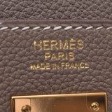 HERMES エルメス ケリー 32 内縫い 2WAYバッグ エトゥープ ゴールド金具 A刻印(2017年頃) レディース トゴ ハンドバッグ 未使用 銀蔵
