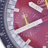 OMEGA オメガ スピードマスター シューマッハ 3510.61 メンズ SS 腕時計 自動巻き 赤文字盤 ABランク 中古 銀蔵