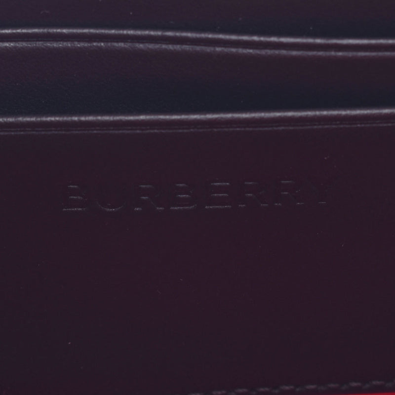 BURBERRY Burberry Cross Body Bag Check Pattern/Black 8010152 Unisex Cotton/Leather Shoulder Bag New Ginzo