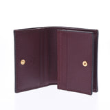 Gucci off deer compact wallet Bordeaux