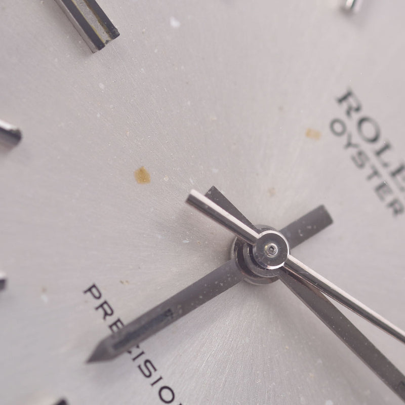 ROLEX ロレックス オイスタープレジション 巻きブレス アンティーク 6426 ボーイズ SS 腕時計 手巻き シルバー文字盤 ABランク 中古 銀蔵