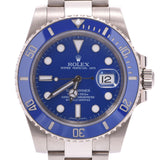 ROLEX Rolex Submariner Date 116619LB Men's WG Watch Automatic winding Blue Dial A Rank Used Ginzo