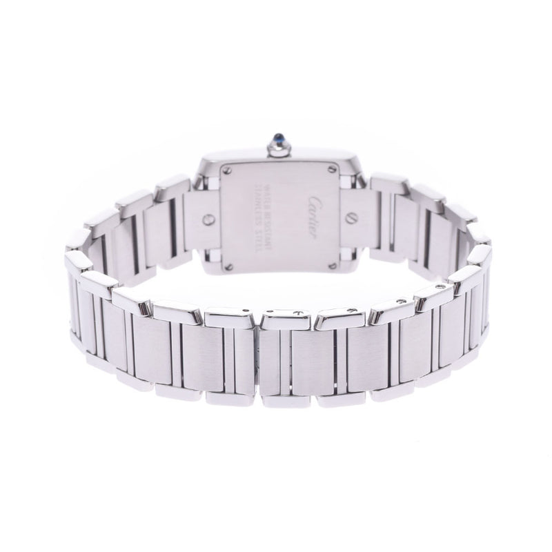 CARTIER Cartier Tank Francaise SM ladies SS watch Quartz eye dial a rank second-hand silver collection