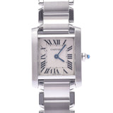 CARTIER Cartier Tank Francaise SM ladies SS watch Quartz eye dial a rank second-hand silver collection