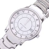 BVLGARI Bvlgari Solo Tempo 35 ST35S Boys SS Watch Quartz White Dial A Rank Used Ginzo