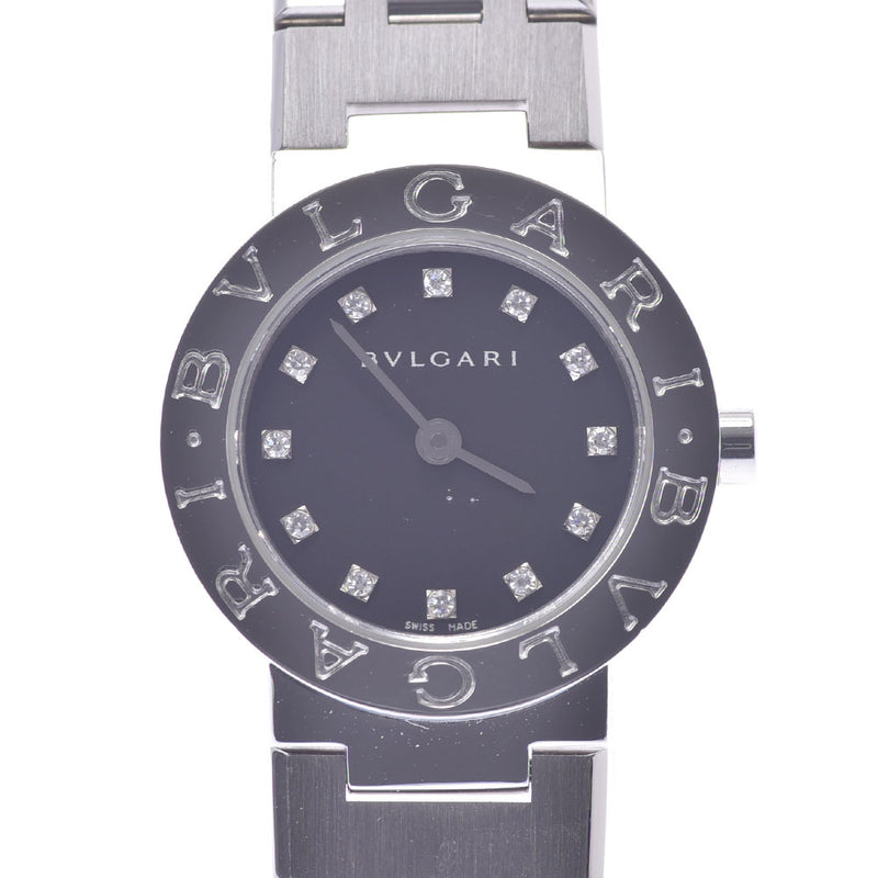 ブルガリ ブルガリ ブルガリ ウォッチ 23mm 日本限定 Bvlgari Bvlgari
 23 BB23SS(BB23SSD) 箱 SS レディース時計 ホワイト 美品