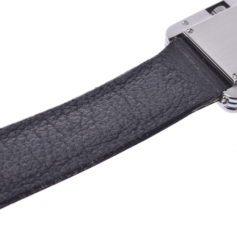 Poiray ポアレ マ・プルミエ レディース SS/サテン 腕時計 クオーツ アイボリー文字盤 ABランク 中古 銀蔵