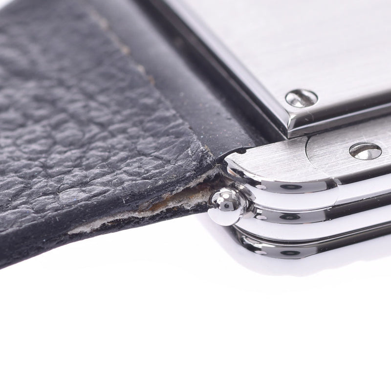 Poiray ポアレ マ・プルミエ レディース SS/サテン 腕時計 クオーツ アイボリー文字盤 ABランク 中古 銀蔵