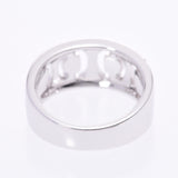 CELINE Celine, Mukaram, motif, motif, K18WG ring, ring, ring, A rank, used silver.