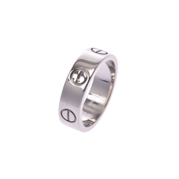 CARTIER Cartier Lovelling #51 10.5, Ladies K18WG, ring, ring, A rank, used silver storehouse.