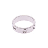CARTIER Cartier love ring #55 unisex K18WG ring-ring a rank used silver