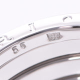 BVLGARI Bulgari B-ZERO ring #55 size M 14 unisex K18WG ring, ring A rank used silver storehouse