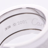 CARTIER Cartier C2 Ring Wide #48 No. 8 Ladies K18WG/Diamond Ring/Ring A Rank Used Ginzo