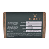 ROLEX Rolex Explorer 1 114270 men's SS watch self-winding watch lindera board A rank used silver storehouse