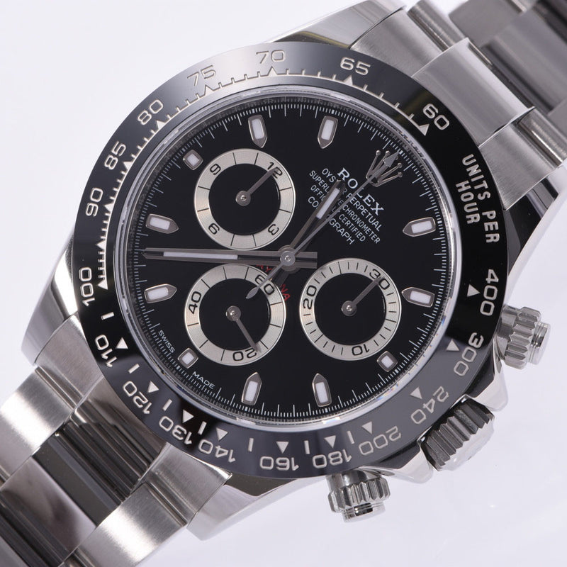 ROLEX Rolex [cash special price] Daytona 116500LN men SS watch self-winding watch lindera board A rank used silver storehouse