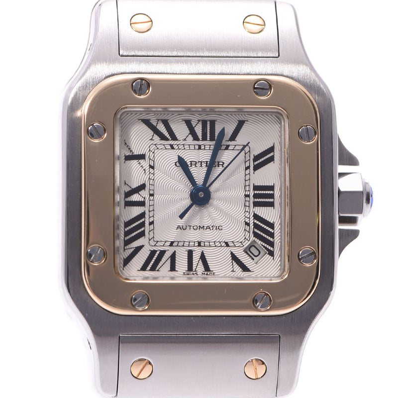 ベルト訳あり カルティエ CARTIER W20012C4 サントスガルベ SM YGベゼル クォーツ レディース _747947W20012C4シリアル