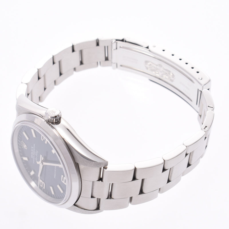 ROLEX ロレックス エアキング 14000 メンズ SS 腕時計 自動巻き ブルー文字盤 Aランク 中古 銀蔵