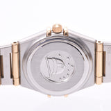 OMEGA Omega Constellation Mini 12P Diamond Diamond Bezel Ladies YG/SS Watch Quartz Shell Dial A Rank Used Ginzo