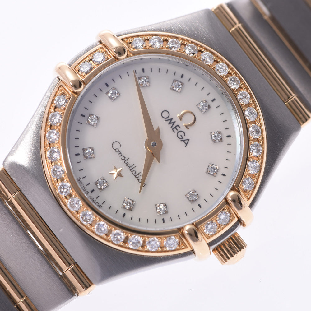 オメガコンステレーション ミニ 12Pダイヤ ダイヤベゼル レディース 腕時計 OMEGA 中古 – 銀蔵オンライン