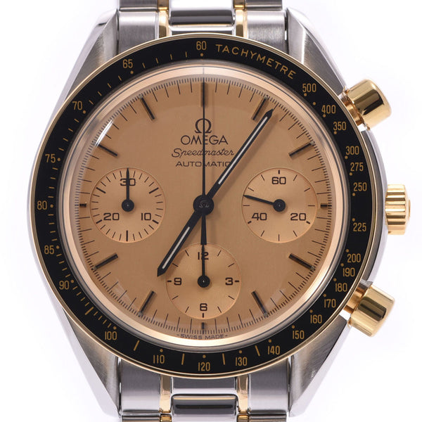OMEGA Omega Speedmaster 3310.10 Men's YG/SS Watch Automatic Winding Gold Dial A Rank Used Ginzo